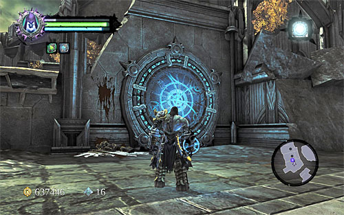 6 - Find the Scribe - eastern part of the Citadel (1) - Stains of Heresy - Darksiders II - Game Guide and Walkthrough