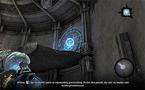 Make sure that your Voidwalker is active (the scroll down menu available after you press the TAB key) - Find the Scribe - eastern part of the Citadel (1) - Stains of Heresy - Darksiders II - Game Guide and Walkthrough