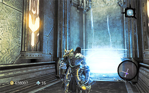 From your skill list chose Voidwalker and start by activating the portal located at the far end of the north-western corridor (screenshot 1) - Find the Scribe - eastern part of the Citadel (2) - Stains of Heresy - Darksiders II - Game Guide and Walkthrough