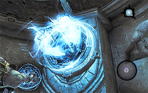 Before you use the stairs that lead up to a higher level, make your way towards the central location with two inactive portals in it - Find the Scribe - eastern part of the Citadel (2) - Stains of Heresy - Darksiders II - Game Guide and Walkthrough