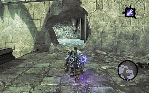 Exit the tower, go downstairs and go left, i - Find the Scribe - western part of the Citadel (2) - Stains of Heresy - Darksiders II - Game Guide and Walkthrough