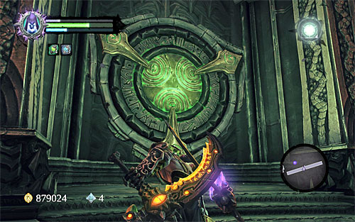 Kill the Legion Soldier you'll encounter there, and use the opportunity to examine a nearby chest - Find Samael - end - The Lord of the Black Stone - Darksiders II - Game Guide and Walkthrough