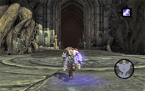 The mission should start at the same place where the last one has ended, which is in the [Tree of Death] (Shadow's Edge) - Enter the Well of Souls - The Well of Souls - Darksiders II - Game Guide and Walkthrough