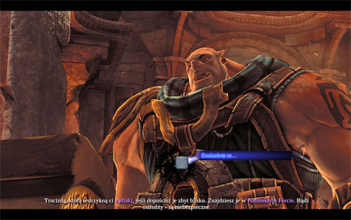 You can now return to Karn, who's standing in the same place as before, at the entrance to the Cauldron (only after completing the main quest connected with this location) - Lost and Found - Small quests - Darksiders II - Game Guide and Walkthrough