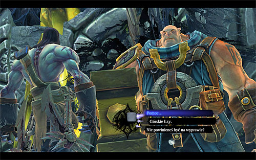 You can unlock this quest during the main quest [The Tears of the Mountain] - Lost and Found Part 2 - Small quests - Darksiders II - Game Guide and Walkthrough