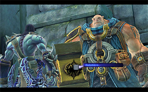 It's best to start looking for Karn only after completing the main quest [To Move a Mountain], which is after leaving [The Lost Temple] - Lost and Found Part 3 - Small quests - Darksiders II - Game Guide and Walkthrough
