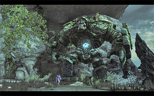 You can return to Oran only after you've found and activated all four limbs - The Wandering Stone - Small quests - Darksiders II - Game Guide and Walkthrough