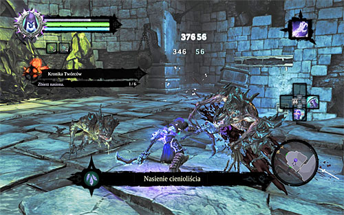 To get the seeds, fight only the living enemies - the easiest of them are Stingers and various types of Stalkers - Makers Chronicle - Small quests - Darksiders II - Game Guide and Walkthrough