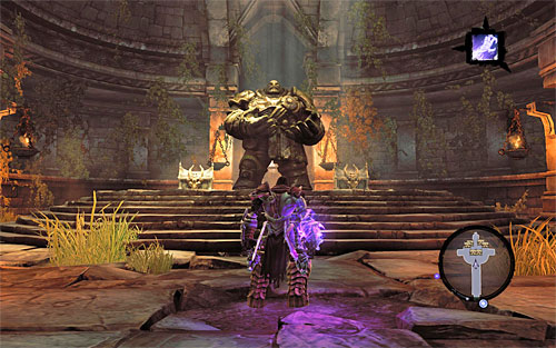 When you're there, open the chests and bash the weapon stands - Mausoleums - The Book of the Dead - Darksiders II - Game Guide and Walkthrough