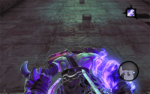 Jump down and head for the newly unlocked interactive pegs located on the west wall (the above screen) - Visit the Soul Arbiter's Maze - The Chancellor's Quarry - Darksiders II - Game Guide and Walkthrough