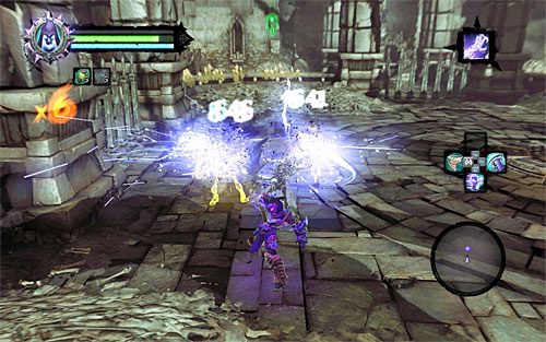 Completing the first level of the Soul Arbiter's maze shouldn't be a problem for you as there are only regular Skeletons in your way - Level I - Declination - The Chancellor's Quarry - Darksiders II - Game Guide and Walkthrough