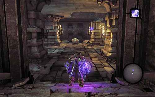To reach the treasure room (the above screen), use the following portals - Level VI - Isolation - The Chancellor's Quarry - Darksiders II - Game Guide and Walkthrough
