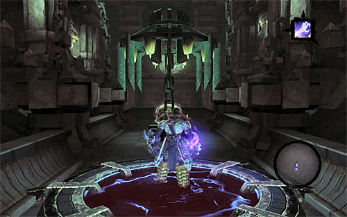 To reach the treasure room (the above screen), use the following portals - Level VIII - Inversion - The Chancellor's Quarry - Darksiders II - Game Guide and Walkthrough