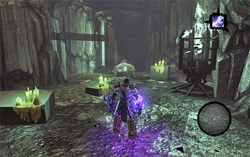 To reach the treasure room (the above screen), use the following portals - Level IX - Benedication - The Chancellor's Quarry - Darksiders II - Game Guide and Walkthrough