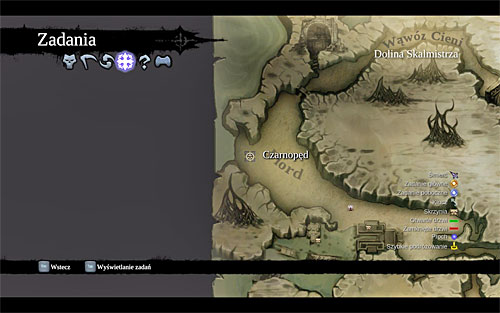 You can unlock this quest during a meeting with Blackroot, who can be found in the western part of the [Fjord] in the Forge Lands (his exact location is pinpointed on the above map) - Unlocking the quest - Sticks and Stones - Darksiders II - Game Guide and Walkthrough