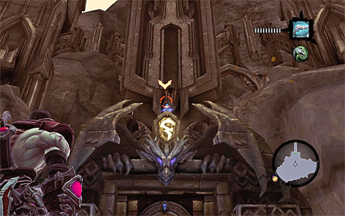 1) The stone is above the mausoleum door (opened with the Bone Key received in return for collecting a specified number of the Book of the Dead pages) - Mystic Stonebites locations - Lostlight - Sticks and Stones - Darksiders II - Game Guide and Walkthrough