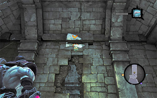 1) The stone is hidden in Vulgrim's hideout, located in the south of the Fjord (screenshot 1) - Resistance Stonebites locations - Forge Lands - Sticks and Stones - Darksiders II - Game Guide and Walkthrough