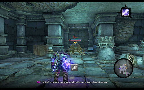 Use the newly unlocked door to go back to the dungeon's entrance - Weeping Crag - Additional Locations - Darksiders II - Game Guide and Walkthrough