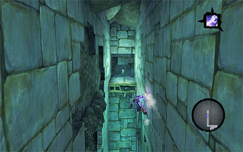 Place yourself as seen on screenshot 1 - Weeping Crag - Additional Locations - Darksiders II - Game Guide and Walkthrough