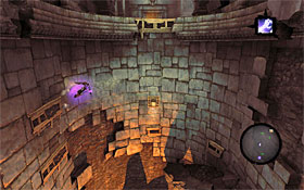 9) Wall-run along the wall, but DON'T bounce off it and don't press any additional buttons until you reach the new interactive edge - The Scar - Reaching the central area of the dungeon - Additional Locations - Darksiders II - Game Guide and Walkthrough