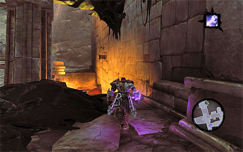 Dismount the Construct and open the east door - The Scar - Using the Skeleton Key - Additional Locations - Darksiders II - Game Guide and Walkthrough