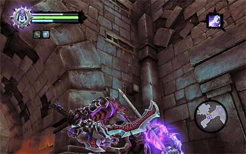 Head for the east door mentioned earlier, and be ready to eliminate another group of Tainted Construct Warriors - The Scar - Using the Skeleton Key - Additional Locations - Darksiders II - Game Guide and Walkthrough