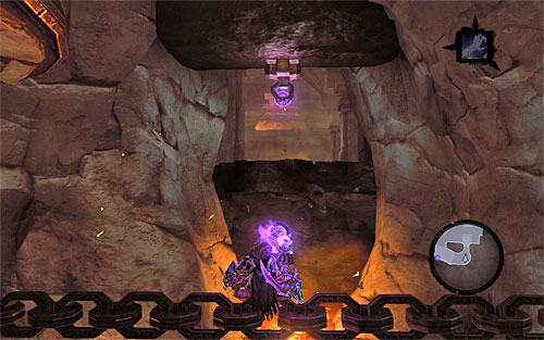 Jump on the chain and move forth - The Scar - Reaching Gharn - Additional Locations - Darksiders II - Game Guide and Walkthrough