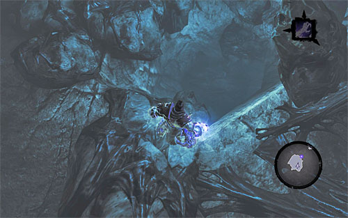 Jump into the water, dive and look for an underwater tunnel pictured above - Shattered Forge - Additional Locations - Darksiders II - Game Guide and Walkthrough