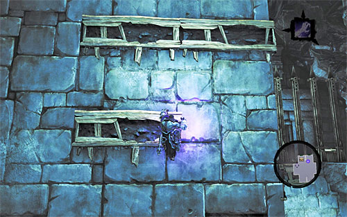 Be prepared to do some wall-running on the surrounding walls, and make sure to bounce off whenever you get close to a corner - Shattered Forge - Additional Locations - Darksiders II - Game Guide and Walkthrough