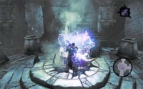 Open another door - they will take you back to the first hall of the forge - Shattered Forge - Additional Locations - Darksiders II - Game Guide and Walkthrough