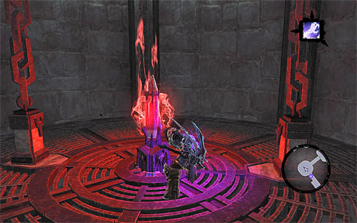 Go west to reach a room with a lift - Lair of the Deposed King - Exploring the upper level of the dungeon - Additional Locations - Darksiders II - Game Guide and Walkthrough