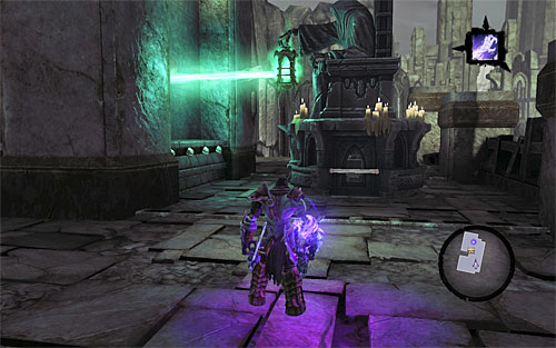 At the last chamber of the Breach, make your way up, repeating all the steps you took before to get to the balcony with the statue (the above screen) - The Breach - Exploring the ruins - Additional Locations - Darksiders II - Game Guide and Walkthrough