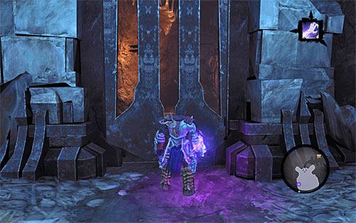 After winning the battle, pick up the dropped items and find a new chest - Sentinel's Gaze - Exploring Boneriven - Additional Locations - Darksiders II - Game Guide and Walkthrough