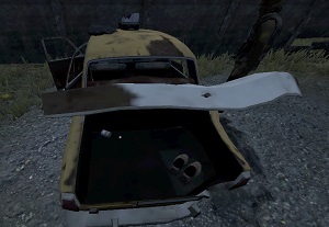Cars - in their trunks you often find ammo and weapon add-ons - 4. Rearmament - DayZ - Game Guide and Walkthrough