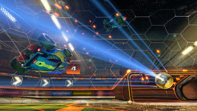 Rocket League PS4 PlayStation 4 How to score