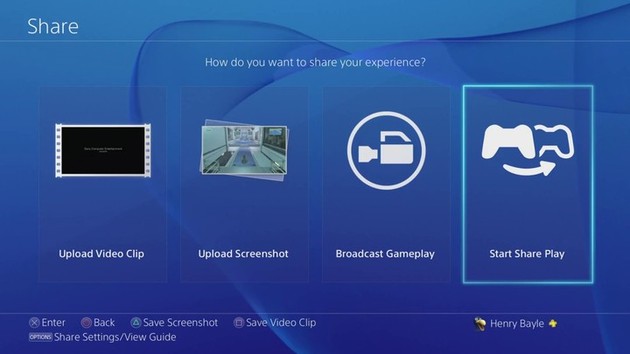 Share Play PS4 PlayStation 4 Guide