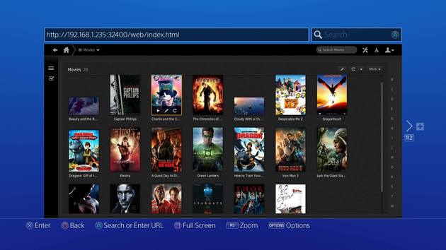PS4 Movie Streaming PC