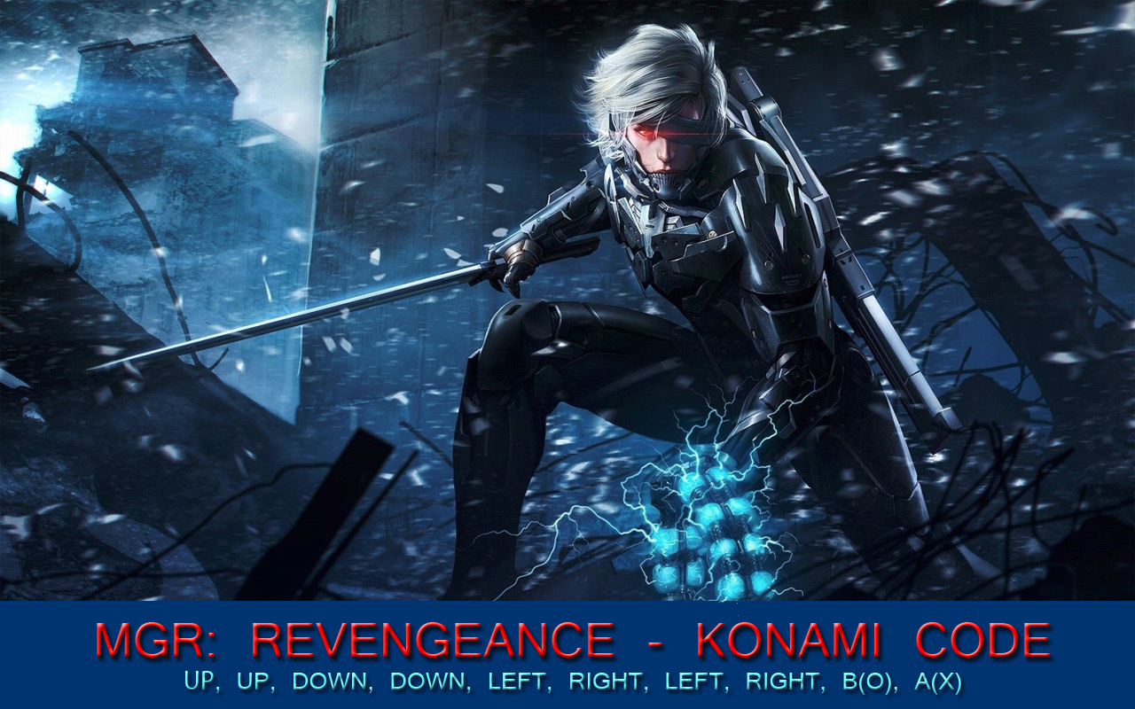 Metal Gear Rising: Revengeance Konami Code Secret Cheat