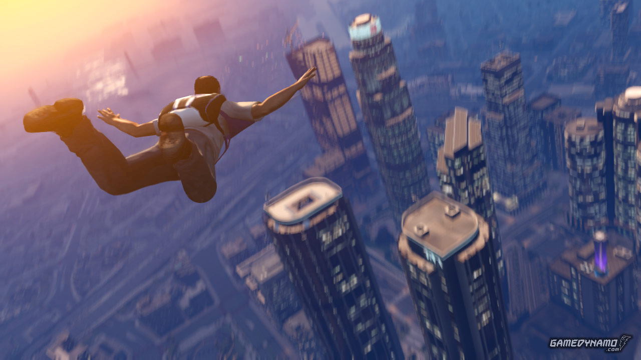 Grand Theft Auto V (PS3, Xbox 360) Guide Screenshots - Parachuting