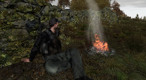 If your temperature falls below 34 degrees (for example by staying in the rain for too long, especially at night), your character will become more susceptible to infections and the screen will start shaking in first person perspective - Hypothermia - Status effects - DayZ - Game Guide and Walkthrough
