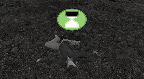 It's one of the most dangerous statuses, as when your character is unconscious, you cannot move at all - Unconsciousness - Status effects - DayZ - Game Guide and Walkthrough