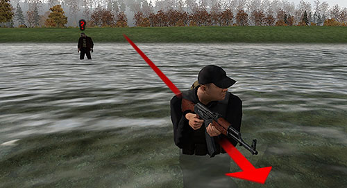 Crawling in the grass is one of the best methods of avoiding zombies - Avoiding Zeds - Zombies from A to Zed - DayZ - Game Guide and Walkthrough