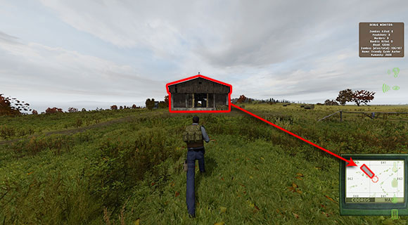 The GPS is the most powerful navigation tool in the game - Finding your position - Navigation - DayZ - Game Guide and Walkthrough