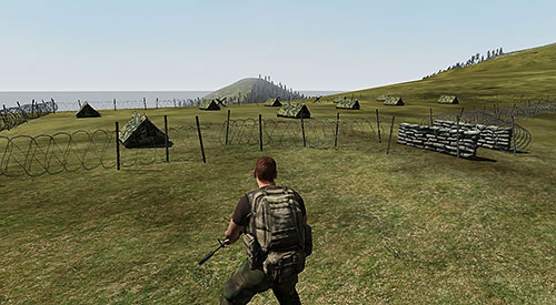 Working in a group, you might consider building a camp with tents in which you can store loot - Playing in a group, camps - PVP, interacting with other players - DayZ - Game Guide and Walkthrough