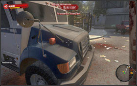 After leaving the parking youll find yourself next to the truck and few infected will attack you - Born to be Wild - Chapter 3 - Dead Island - Game Guide and Walkthrough