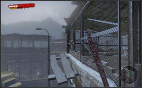 A ladder leading to the top of the next building can be found at the waterfront side (5) #1 - The First Head of Cerberus; The Second Head of Cerberus - Sidequests - Dead Island - Game Guide and Walkthrough