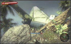 Once you get it move towards the back of the plane but still watch out in its center part because it is very narrowly there - Fallen Angel; Show Must Go On - Sidequests - Dead Island - Game Guide and Walkthrough
