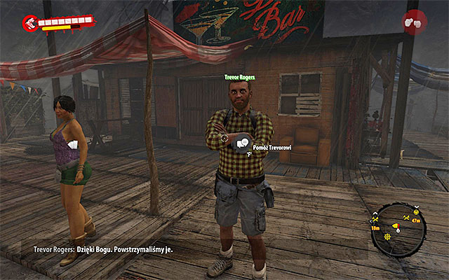 I recommend to spare some time for careful inspection of Paradise Survival Camp - Talk with Trevor - Chapter 1 - Back to Reality - Dead Island Riptide - Game Guide and Walkthrough