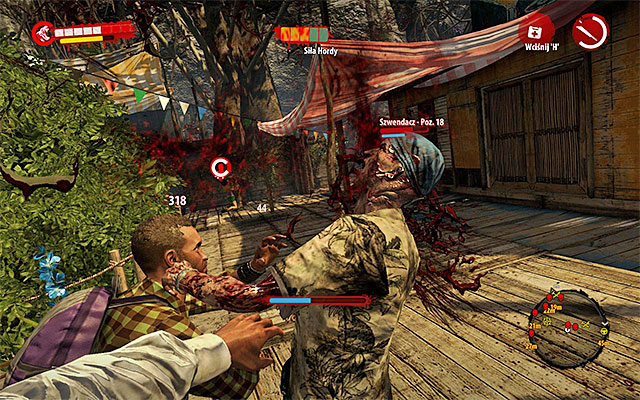 In the further part of battle, head for the central part of camp, because remaining zombies for sure got into - Kill all attacking monsters - Chapter 1 - Back to Reality - Dead Island Riptide - Game Guide and Walkthrough