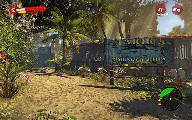 Continue walking to a harbor, choose eastern path on crossroads what takes you to a lower enter of Mariks Marina - Ask about the boat - Chapter 2 - New Beginnings - Dead Island Riptide - Game Guide and Walkthrough